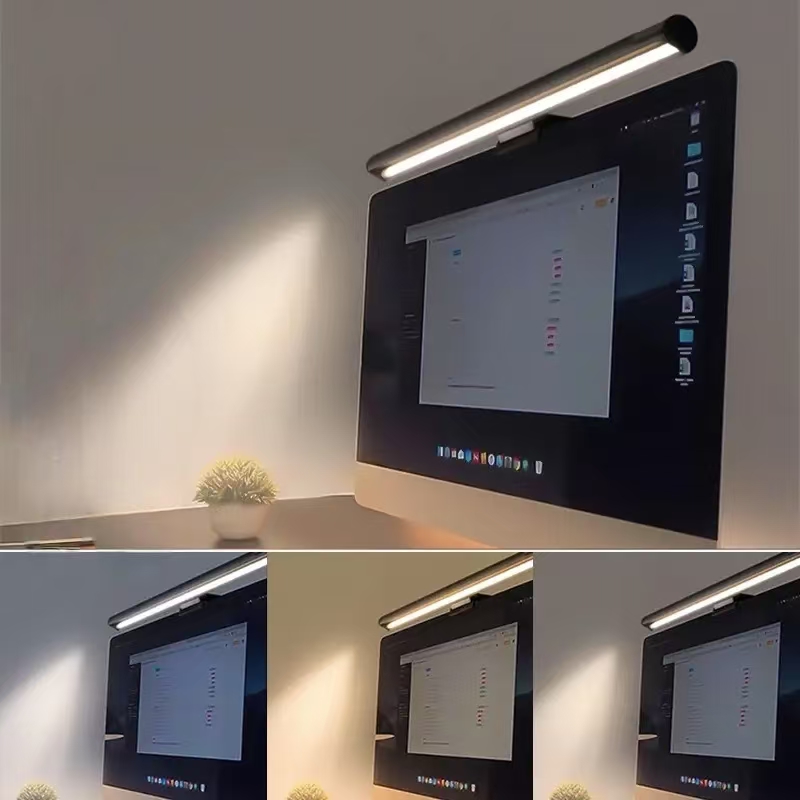โคมไฟตั้งโต๊ะแบบแขวนจอ LED - ป - Desk Setup Study บทวิจารณ์และราคา